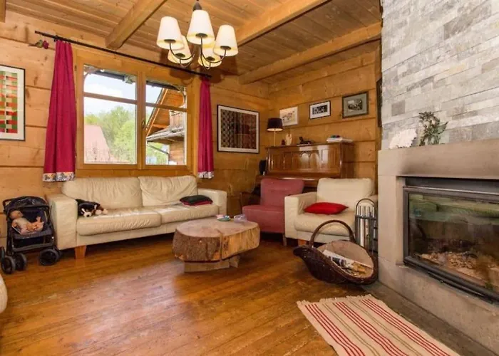 Holzvilla Naehe Krakau