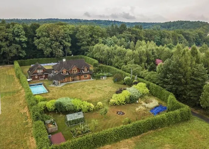 Holzvilla Naehe Krakau *